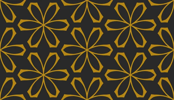 Zwart Geel Moderne Abstracte Patroon Achtergrond — Stockfoto