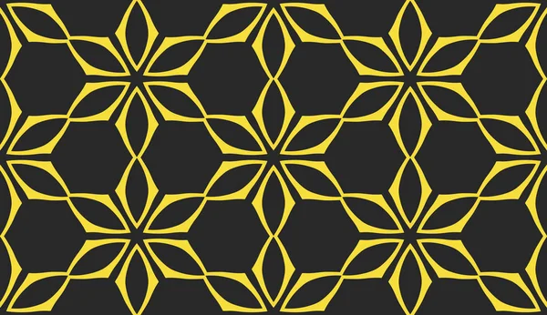 Schwarz Und Gelb Moderne Abstrakte Muster Hintergrund — Stockfoto