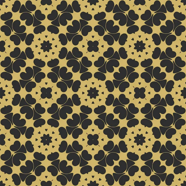 Zwart Geel Moderne Abstracte Patroon Achtergrond — Stockfoto