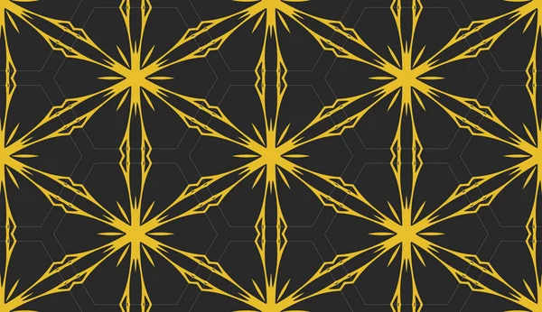 Black Yellow Modern Abstract Pattern Background — Stock Photo, Image