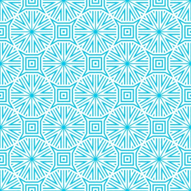 Arka plan olarak soyut geometrik turkuaz desen  