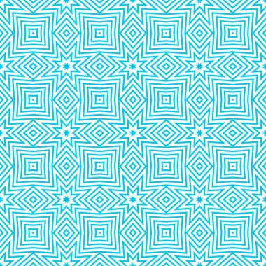 Arka plan olarak soyut geometrik turkuaz desen  