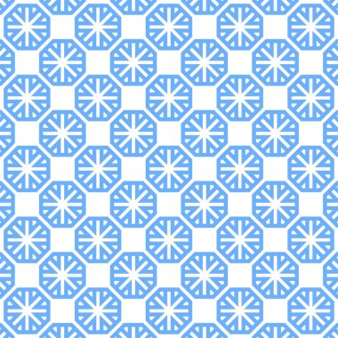 Arka plan olarak soyut geometrik mavi desen  