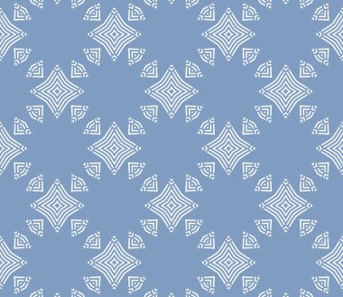 Arka plan olarak soyut geometrik mavi desen  