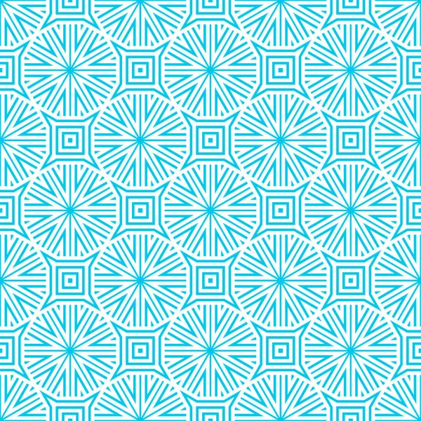 Abstract geometrical turquoise pattern as background