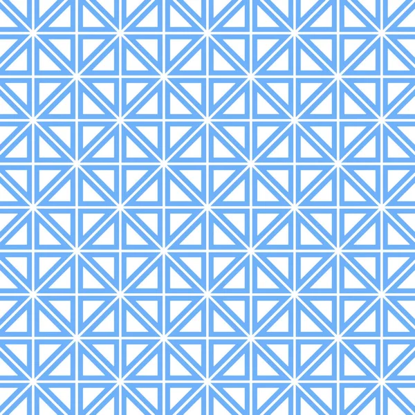 Abstract Geometrisch Blauw Patroon Als Achtergrond — Stockfoto