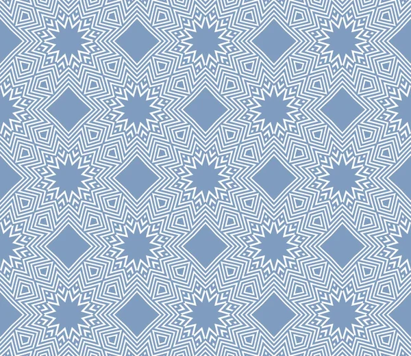 Abstraktes Geometrisches Blaues Muster Als Hintergrund — Stockfoto