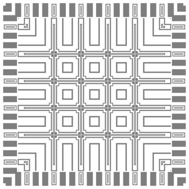 Arka plan olarak soyut geometrik gri desen  