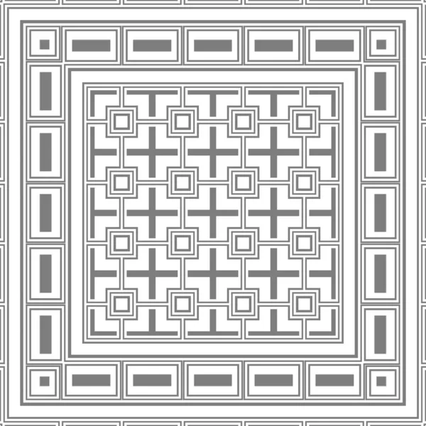 Arka Plan Olarak Soyut Geometrik Gri Desen — Stok fotoğraf