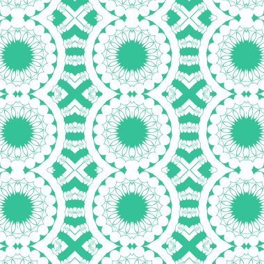 Modern soyut desen arka plan beyaz ve yeşil