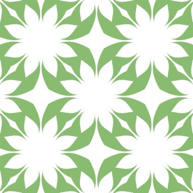 Modern soyut desen arka plan beyaz ve yeşil