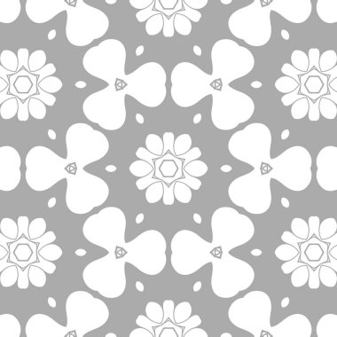 Modern soyut desen arka plan beyaz ve gri