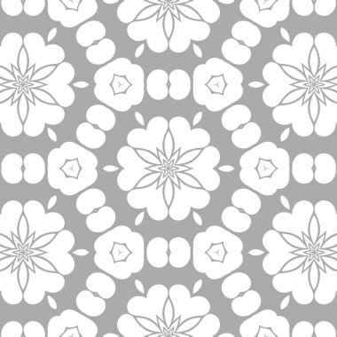 Modern soyut desen arka plan beyaz ve gri