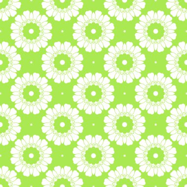 Modern soyut desen arka plan beyaz ve yeşil