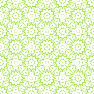 Modern soyut desen arka plan beyaz ve yeşil