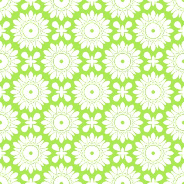 Modern soyut desen arka plan beyaz ve yeşil