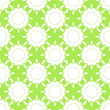 Modern soyut desen arka plan beyaz ve yeşil