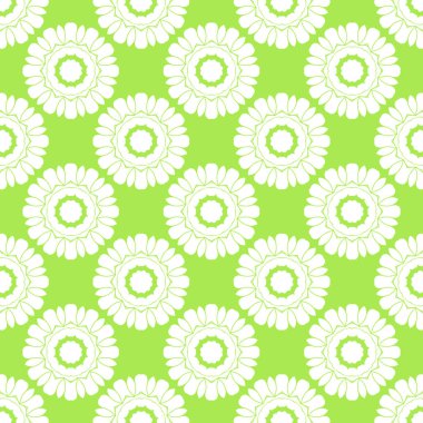 Modern soyut desen arka plan beyaz ve yeşil