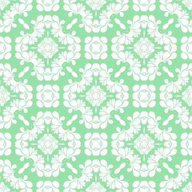 Modern soyut desen arka plan beyaz ve yeşil