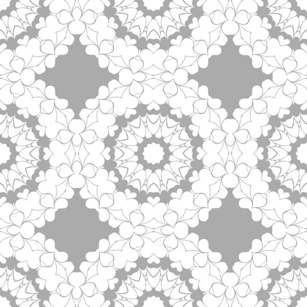 Modern Abstract Pattern Background White Grey — Stock Photo, Image