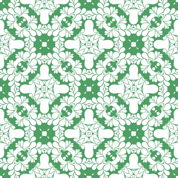 Modern Abstract Pattern Background White Green — Stock Photo, Image