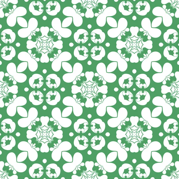 現代の抽象的なパターンの背景白と緑 — ストック写真