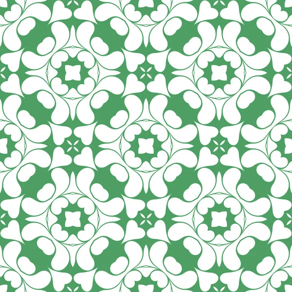現代の抽象的なパターンの背景白と緑 — ストック写真