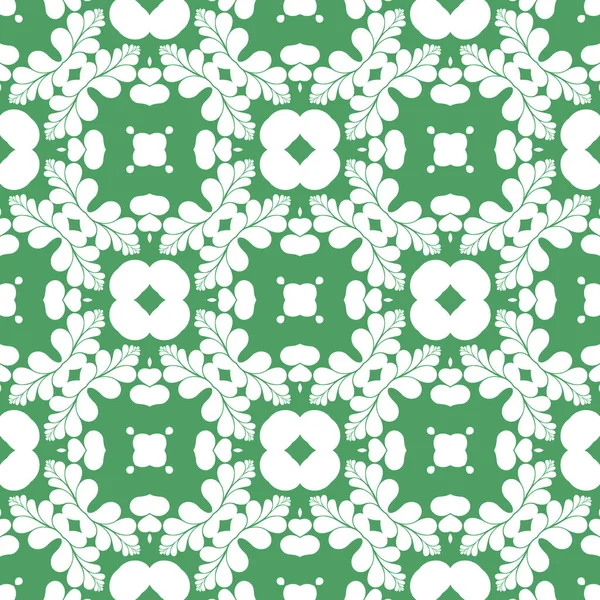 Modern Abstract Pattern Background White Green — Stock Photo, Image