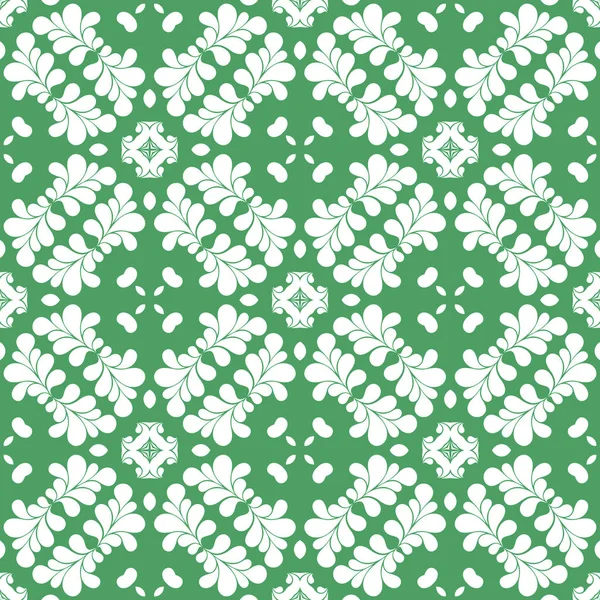 Σύγχρονο Αφηρημένο Μοτίβο Φόντο Λευκό Και Πράσινο — Φωτογραφία Αρχείου