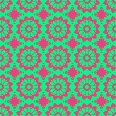 Modern soyut desen arka plan pembe ve yeşil