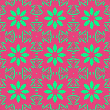 Modern soyut desen arka plan pembe ve yeşil