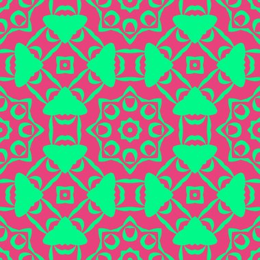 Modern soyut desen arka plan pembe ve yeşil