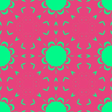 Modern soyut desen arka plan pembe ve yeşil