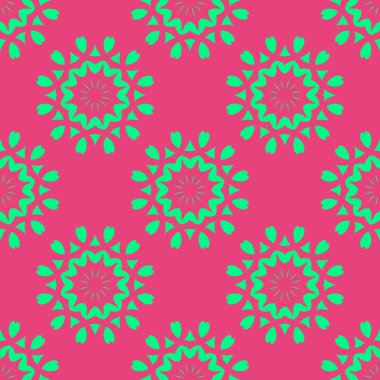 Modern soyut desen arka plan pembe ve yeşil