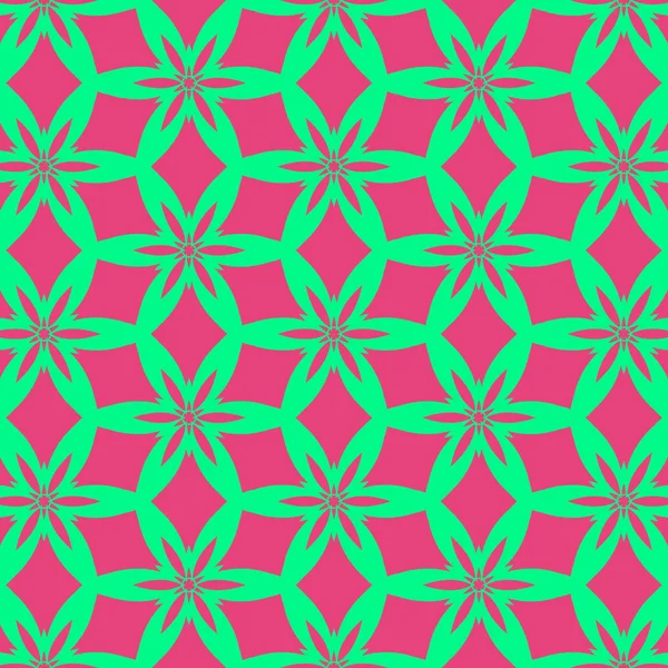 Σύγχρονο Αφηρημένο Μοτίβο Φόντο Ροζ Και Πράσινο — Φωτογραφία Αρχείου