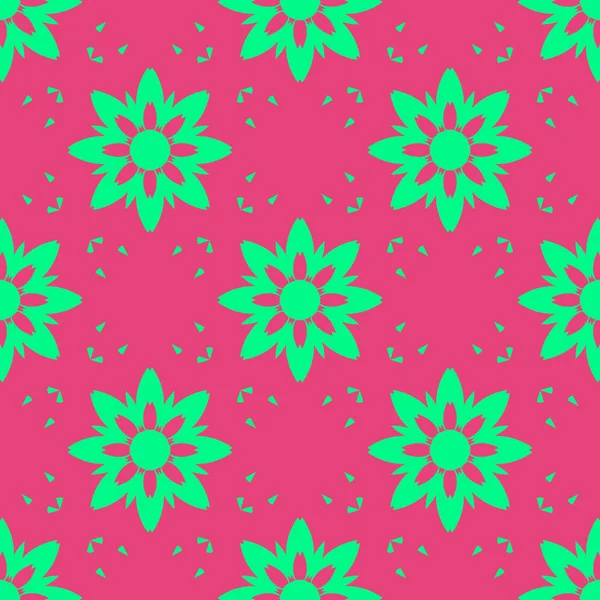 Modern Abstract Pattern Background Pink Green — Stock Photo, Image