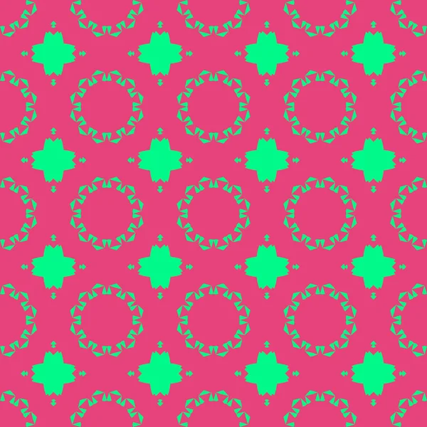 Patrón Abstracto Moderno Fondo Rosa Verde — Foto de Stock