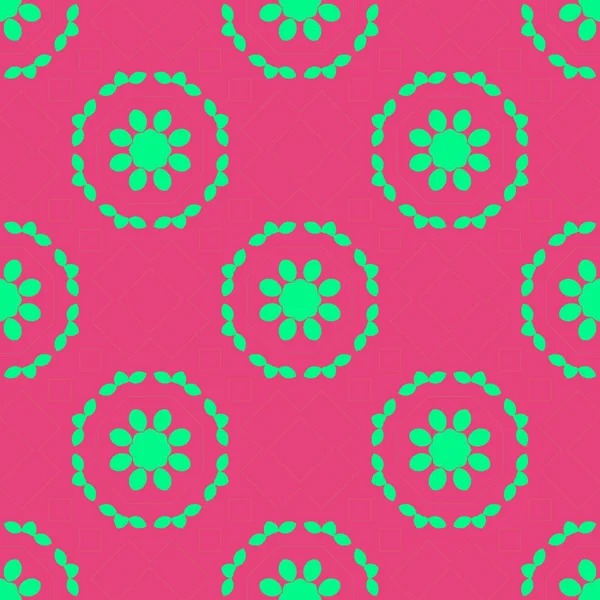 Modern Abstract Pattern Background Pink Green — Stock Photo, Image