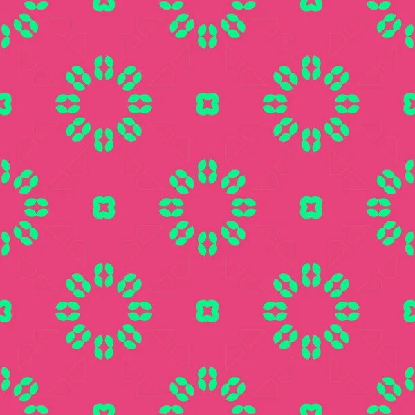 Patrón Abstracto Moderno Fondo Rosa Verde — Foto de Stock