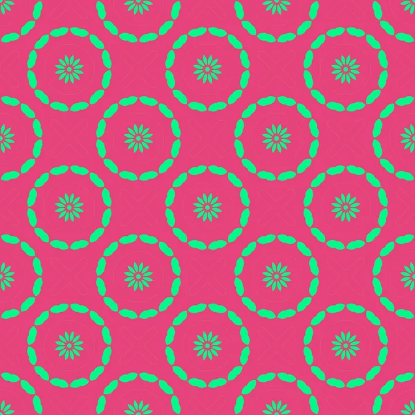 Moderne Abstracte Patroon Achtergrond Roze Groen — Stockfoto