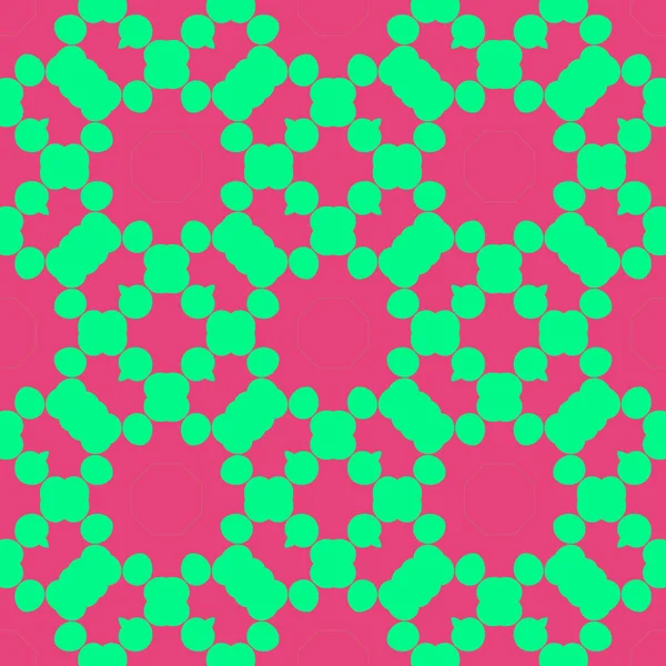 Motif Abstrait Moderne Fond Rose Vert — Photo