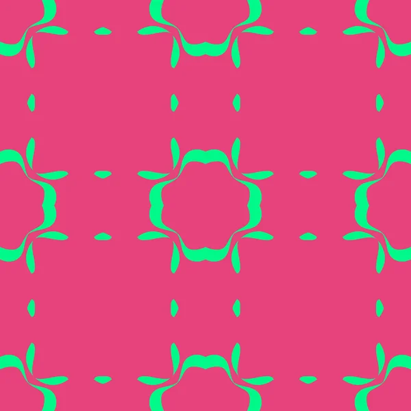 Modern Abstract Pattern Background Pink Green — Stock Photo, Image