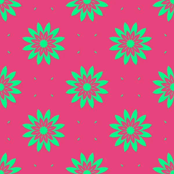 Motif Abstrait Moderne Fond Rose Vert — Photo