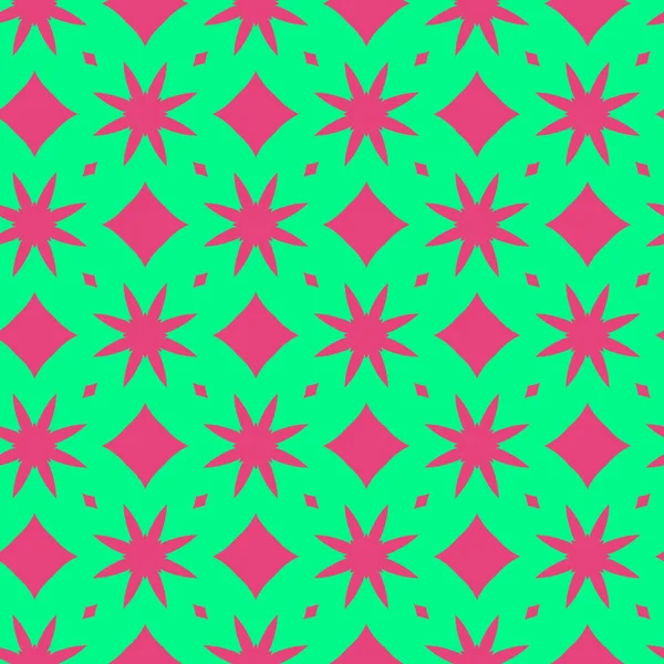 Motif Abstrait Moderne Fond Rose Vert — Photo