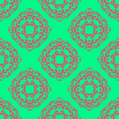 Modern soyut desen arka plan pembe ve yeşil