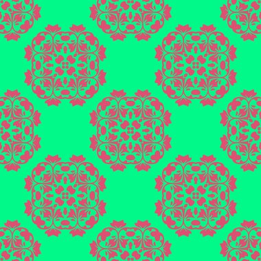 Modern soyut desen arka plan pembe ve yeşil