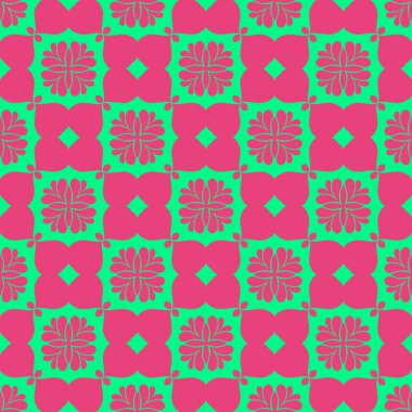 Modern soyut desen arka plan pembe ve yeşil