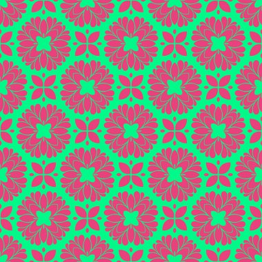 Modern soyut desen arka plan pembe ve yeşil