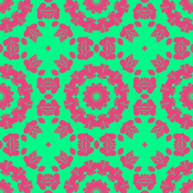 Modern soyut desen arka plan pembe ve yeşil