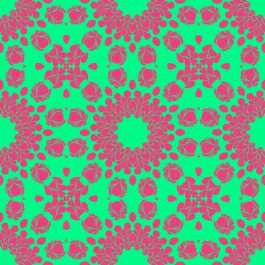 Modern soyut desen arka plan pembe ve yeşil